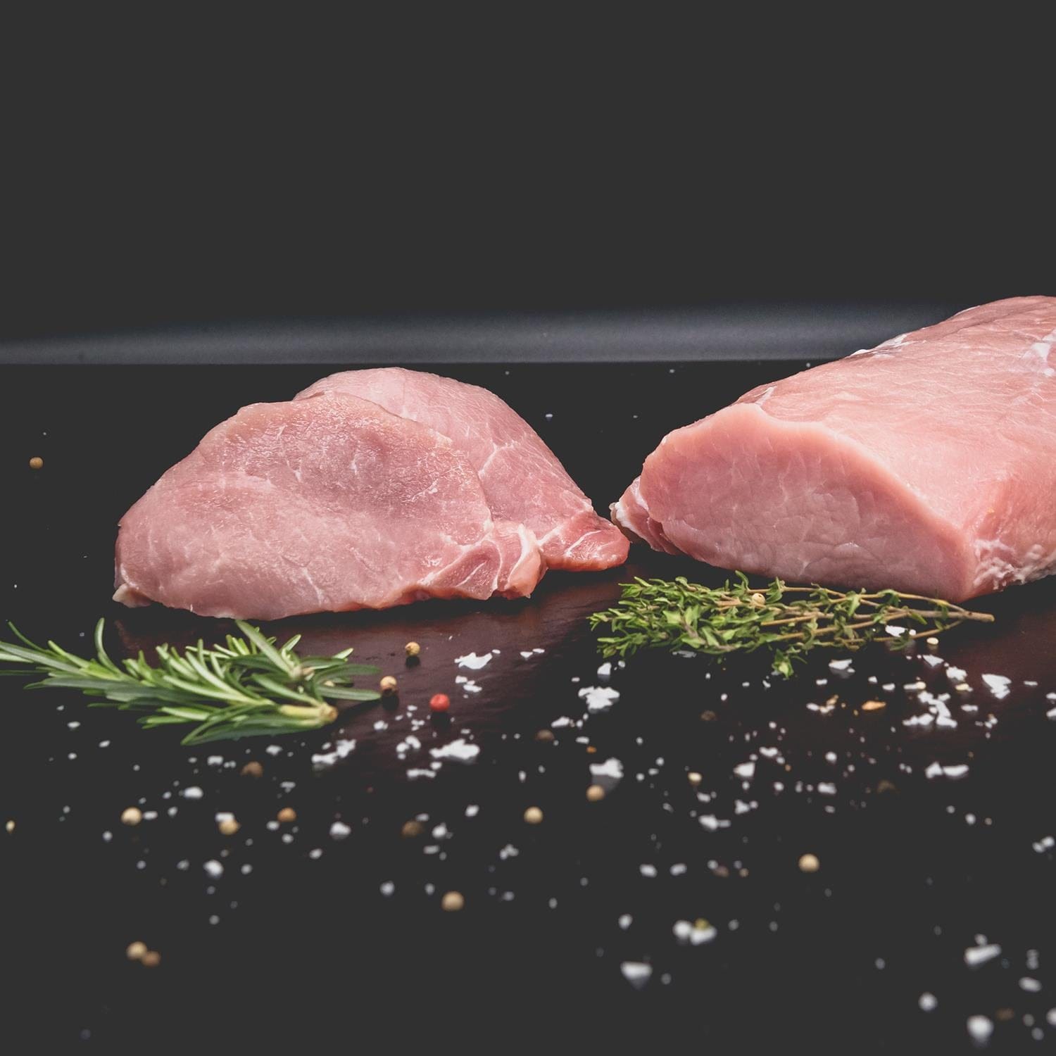 schweineruecken minutensteak schweineruecken - natürlich von Freyberger