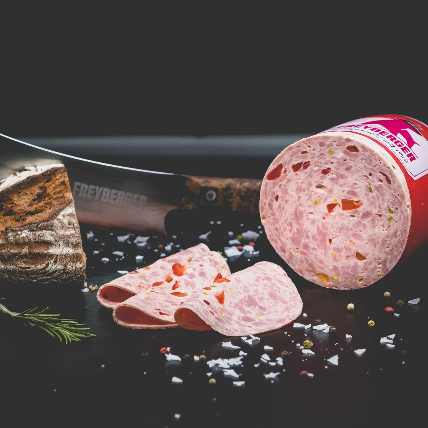 gefluegel paprikawurst hausgemacht puten paprika lyoner - natürlich von Freyberger