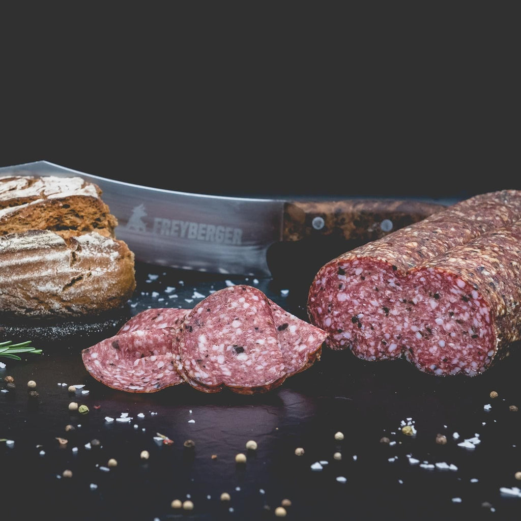 salami aufbewahren Trüffelsalami geräuchert
